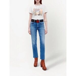 Re/done 70s Stovepipe Jeans Jetty Size 25